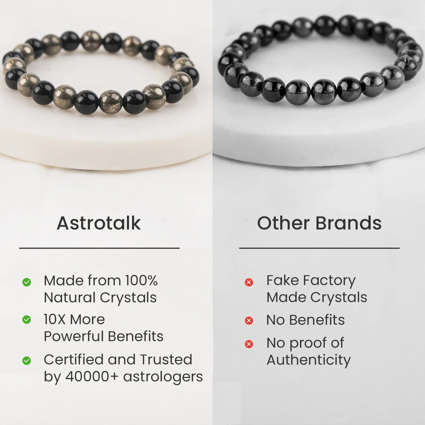 Richie Rich Bracelet with Pyrite & Black Obsidian