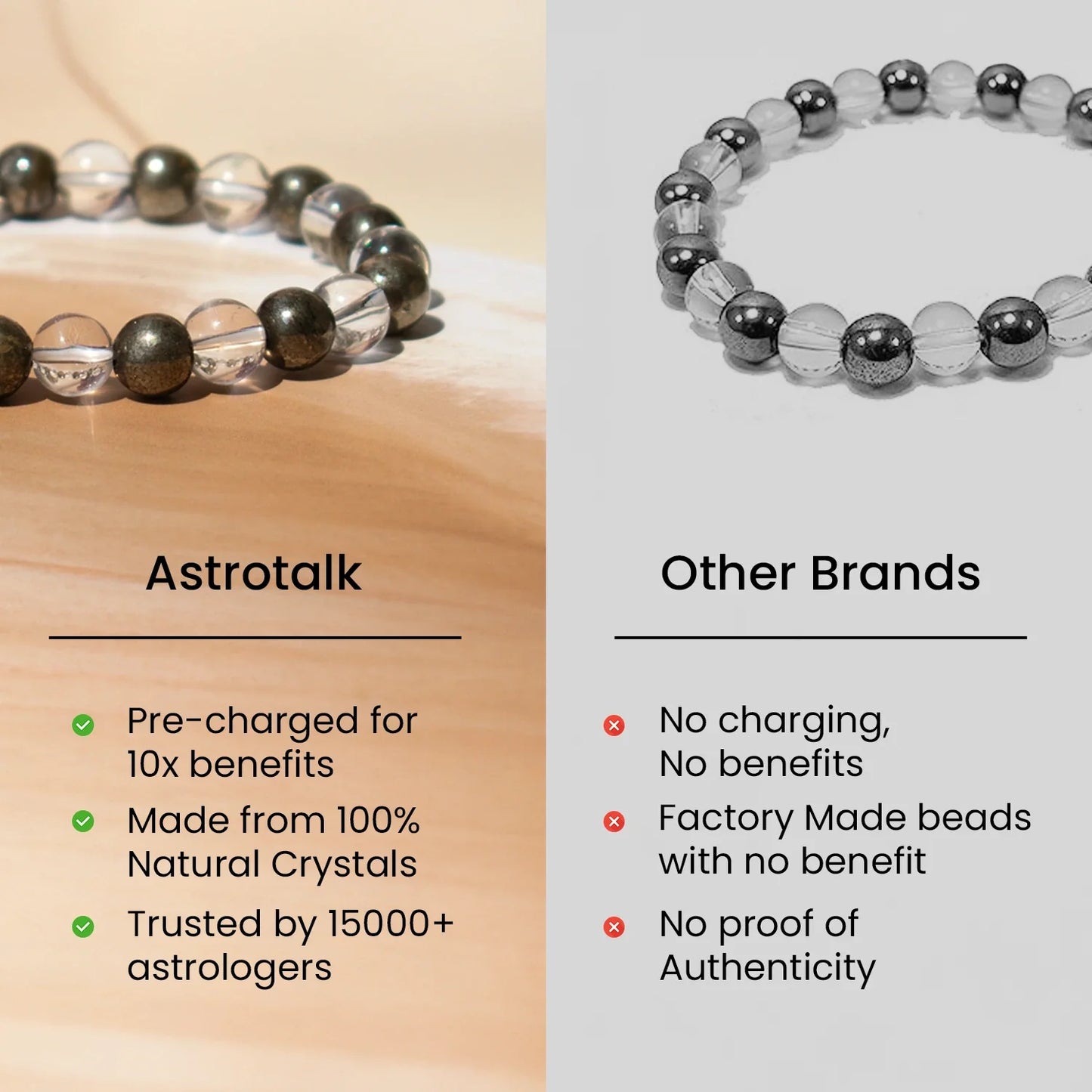 Super Raw Pyrite Bracelet