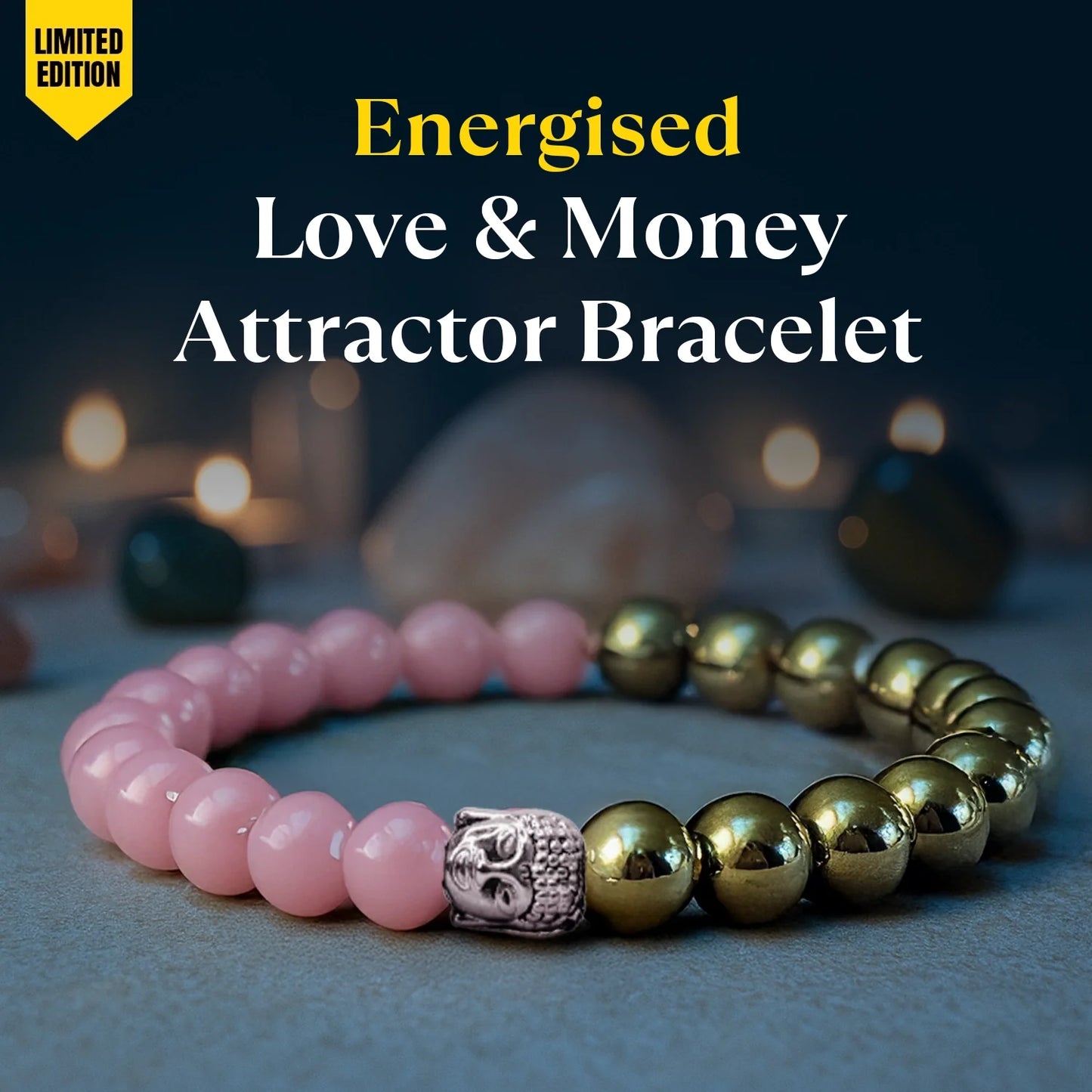 Energised Money and Love Attractor Bracelet - 10x Stronger