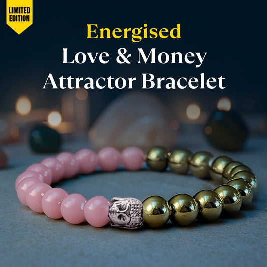 Energised Money and Love Attractor Bracelet - 10x Stronger